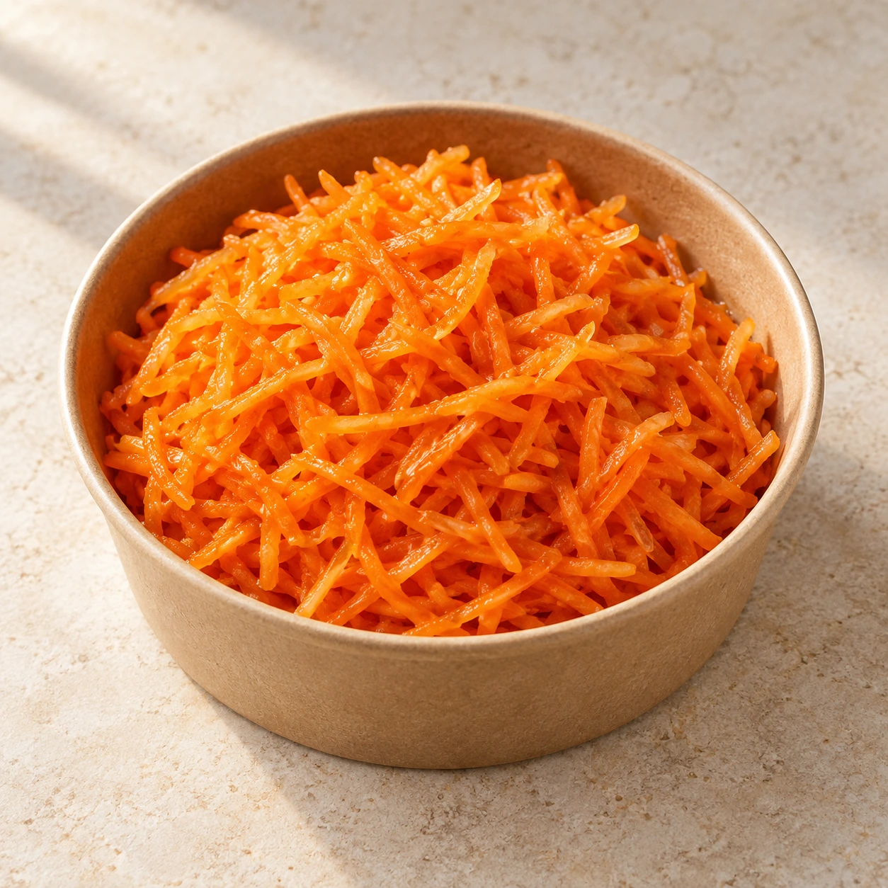 سلطة جزر حلوة (مبروشة)